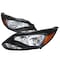 Spec-D Tuning 12-14 Ford Focus Euro Headlights Black Housing 2LH-FOC12JM-RS - alternate 1